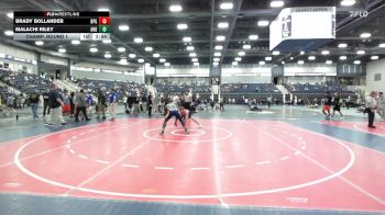 157 lbs Champ. Round 1 - Malachi Riley, Andrew College vs Brady Bollander, James Madison University Wc