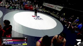 138 lbs Round 4 (16 Team) - Keanu Perez, BAWA-GR vs Remington Escobedo, REWA-GR