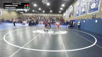 106 lbs Champ. Round 1 - Owen Garrett, Atascadero vs Federico Solano, Santa Maria