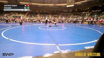 110 lbs Consi Of 32 #2 - Matthew I Ramos, Woodland Wrestling vs Rye Davis, Threestyle