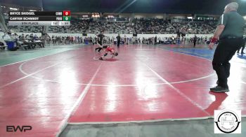 88 lbs 5th Place - Bryce Skidgel, Cowboy Wrestling Club vs Carter Schmedt, Prodigy Elite Wrestling