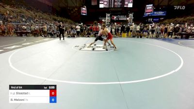 157 lbs Rnd Of 64 - Julian Slaastad, IL vs Brodie Melzoni, TN