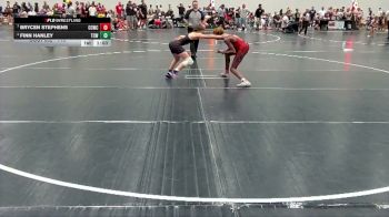 115 lbs Cons. Round 4 - Finn Hanley, Morris Fitness Wrestling vs Brycen Stephens, Chicken Coop Wrestling Club