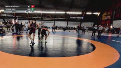 135 lbs Final - Mason Whitney, Mat Assassins vs Jorge Rios, Monster Garage