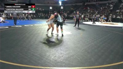 170 lbs 3rd Place - Angela Salazar, Santa Ana (SS) vs Chrystina Ballejos, Sheldon (SJ)