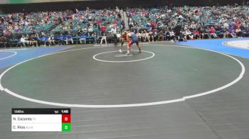 138 lbs Round Of 32 - Noah Cazares, Temecula Valley vs Cayden Rios, Allen