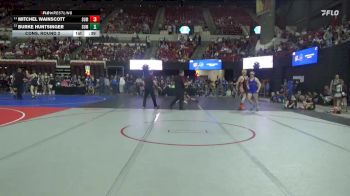 170 lbs Cons. Round 2 - Mitchel Wainscott, Powell Wrestling Club vs Burke Huntsinger, Summit Wrestling Club