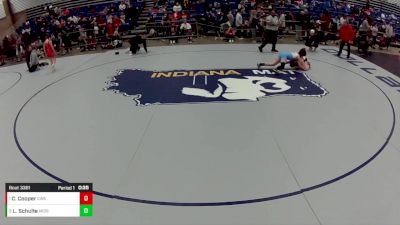 12U Boys - 98 lbs Quarters - Cameron Cooper, Contenders Wrestling Academy vs Landon Schulte, Missouri