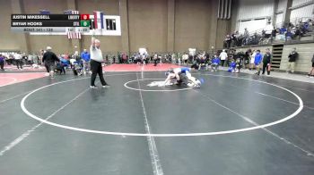 138 lbs Champ. Round 1 - Justin Mikessell, Liberty vs Bryar Hooks, Stillwater