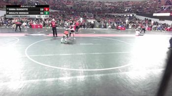 112 lbs Cons. Round 2 - Jesalyn Herman, Crandon vs Emma Burdette, Southside Lutheran WC