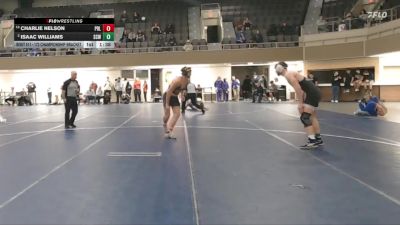 172 Championship Bracket Champ. Round 3 - Charlie Nelson, Prior Lake vs Isaac Williams, Scott West