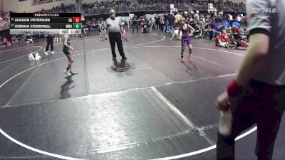 70 lbs Cons. Round 2 - Joshua Cogswell, Westside Wrestling Club vs Jaxson Peterson, GI Grapplers