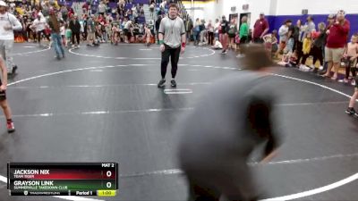 47 lbs Quarterfinal - Jackson Nix, Team Tiger vs Grayson Link, Summerville Takedown Club