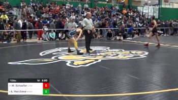 113 lbs Prelims - Michael Schaefer, Lancaster vs Andrew Marchese, Washingtonville