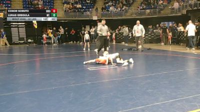 50 lbs Round Of 16 - Conor Sobuto, Great Valley vs Lukas Gregula, Mt. Lebanon