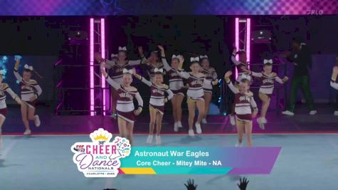 Core Cheer - Astronaut War Eagles [2025 Mitey Mite Day 1] 2025 Pop Warner National Cheer & Dance Championship