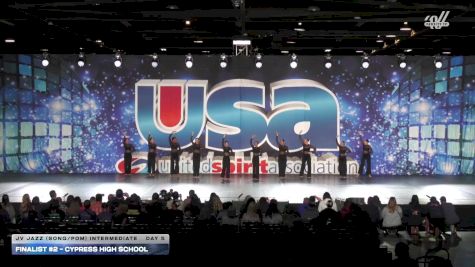 Finalist #2 - Cypress High School [2026 JV Jazz (Song/Pom) Intermediate Day 5] 2026 USA Spirit Nationals & Collegiate Championships