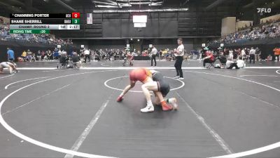141 lbs Champ. Round 2 - Shane Sherrill, Doane University vs Channing Porter, Arizona Christian University