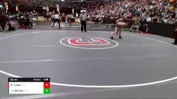 120 lbs Quarterfinal - John Kenney, Windsor vs Noah Lopez, Erie