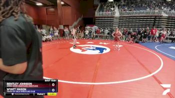 106 lbs 1st Place Match - Bentley Johnson, Green River Grapplers Wrestling vs Wyatt Mason, Touch Of Gold Wrestling Club