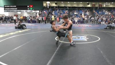 126 lbs Round Of 16 - Elijah Collick, MD vs Logan Stewart, PA