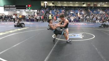 126 lbs Round Of 16 - Elijah Collick, MD vs Logan Stewart, PA