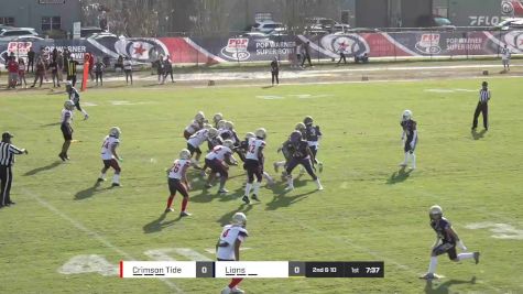 Lions vs. Crimson Tide - 2022 Pop Warner Football Super Bowl