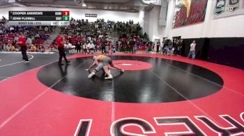 215 lbs Quarterfinal - Cooper Andrews, Rocky Mountain vs John Florell, Kearney
