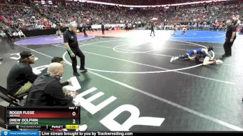 D3-106 lbs Semifinal - Drew Dolphin, Kenosha Christian Life vs Roger Flege, Aquinas