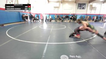 Boys 157 lbs Cons. Round 2 - Guillermo Guzman, Monterey Boys vs Cole Akin, Gunn Boys