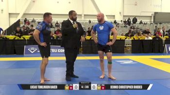 Dennis Christopher Rhodes vs Lucas Tomlinson Baker 2025 World IBJJF Jiu-Jitsu No-Gi Championship