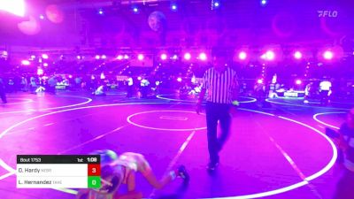 72 lbs Rr Rnd 4 - Delaney Hardy, Nebraska Wr Ac vs Lovelle Hernandez, Takedown Elite