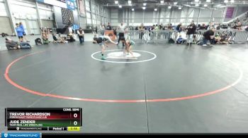 82 lbs Cons. Semi - Jude Zender, Team Real Life Wrestling vs Trevor Richardson, FordDynastyWrestlingClub