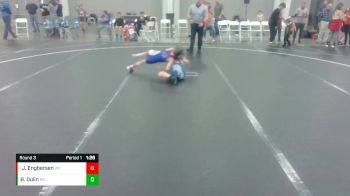 68 lbs Round 3 - John Engbersen, Williamsburg Wrestling Club vs Bryce Dulin, Smithfield Youth Wrestling