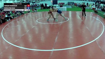 170 lbs Teegan Robinson, Alabama Red vs Rosalynn Diaz, California Blue