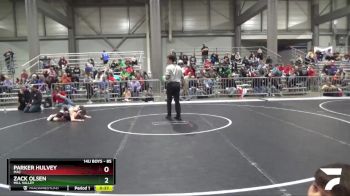 85 lbs Cons. Semi - Parker Hulvey, MAC vs Zack Olsen, Mill Valley