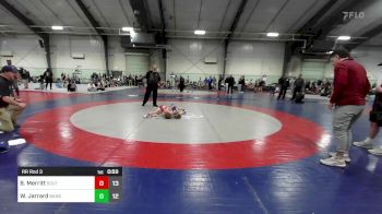 70 lbs Rr Rnd 3 - Brodie Merritt, South Paulding Junior Spartans Wrestling Club vs Wyatt Jarrard, Banks Co. BattleBorn Wrestling