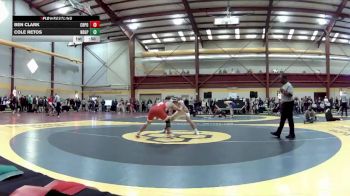 175 lbs Cons. Round 1 - Cole Retos, Notre Dame-Green Pond vs Ben Clark, Crown Point