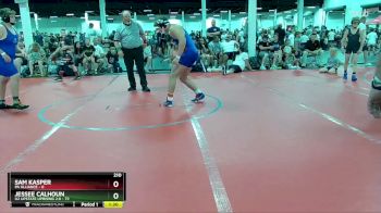 210 lbs Round 3 (6 Team) - Jessee Calhoun, U2 Upstate Uprising 2.0 vs Sam Kasper, PA Alliance