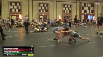 138 lbs Finals (8 Team) - Anthony Mirando, BlueWave vs Joseph Mahoney, BK ELITE