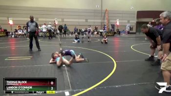 78 lbs Round 1 (6 Team) - Thomas Block, Copperheads vs Landon O`Connor, Untouchables Black