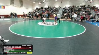 175 lbs Champ. Round 1 - Santiago Dominguez, Campbell County vs Barrett Rice, Worland
