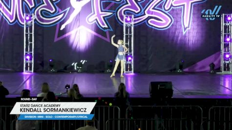 Starz Dance Academy - Kendall Sormankiewicz [2025 Mini - Solo - Contemporary/Lyrical Day] 2025 DanceFest Grand Nationals