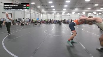 138 lbs Round 7 (10 Team) - Caiden Schuckers, Mat Assassins Black vs Luis Damas, CTWHALE Green