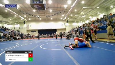 106 lbs 3rd Place - Haeyden Hilderbrand Boliver, Fort Gibson Youth Wrestling vs Elijah Lake, R.A.W.