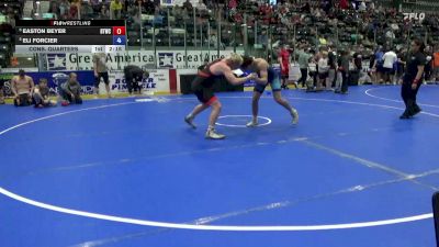 190 lbs Cons. Quarters - Easton Beyer, BTWC vs Eli Forcier