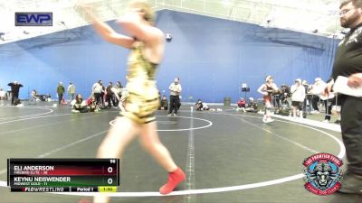 96 lbs Placement (4 Team) - Eli Anderson, Firebird Elite vs Keynu Neiswender, Midwest Gold