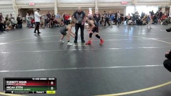 85/90 Quarterfinal - Everett Mohr, Lorenz C. List School vs Micah Stith, Moran Elementary School