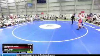 160 lbs Round 2 (8 Team) - Garrett Leonard, Idaho vs Isaac Sinks, Kansas Blue