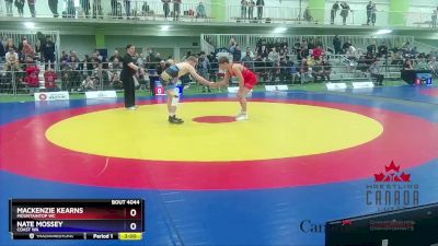 65kg Champ. Round 1 - Mackenzie Kearns, Mountaintop WC vs Nate Mossey, Coast WA